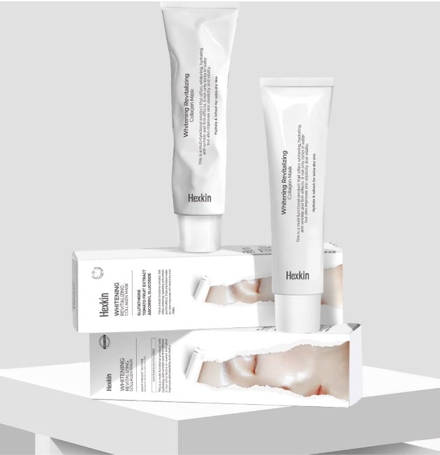 HEXKIN Whitening Revitalizing Collagen Mask 65g