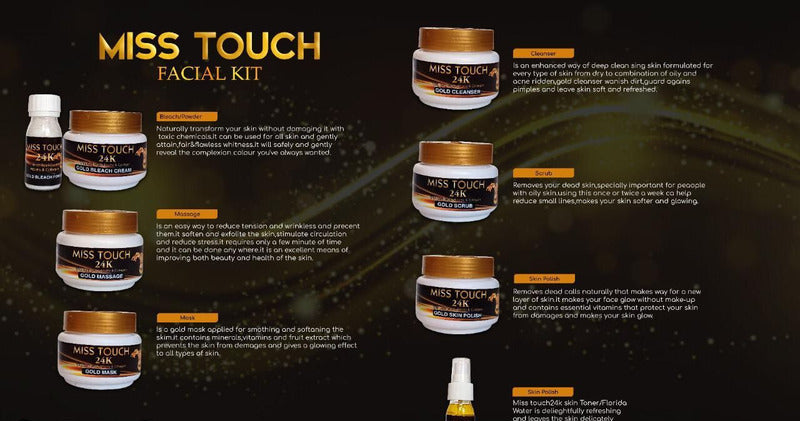 Miss touch gold facial kit