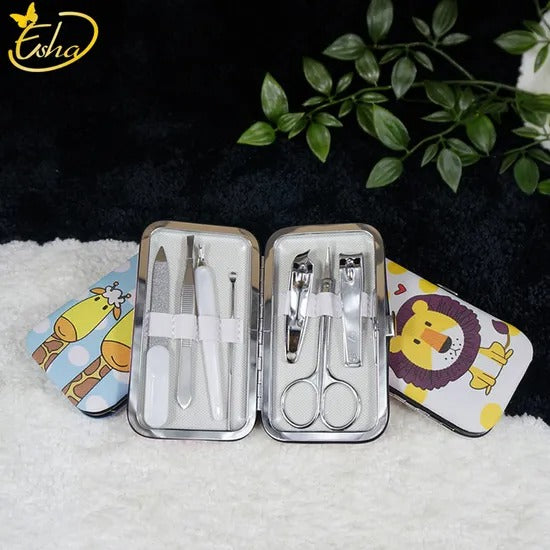 Cute Cartoon 7PCS Manicure Set (RANDOM CHARACTOR)