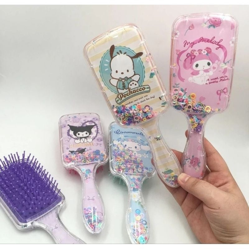 Sunshine Sanrio Hair Comb Hair Brush Cute For Kids