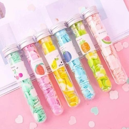 Disposable Mini Paper Soap in Flavour Design Tube Shape Bottle for Travel