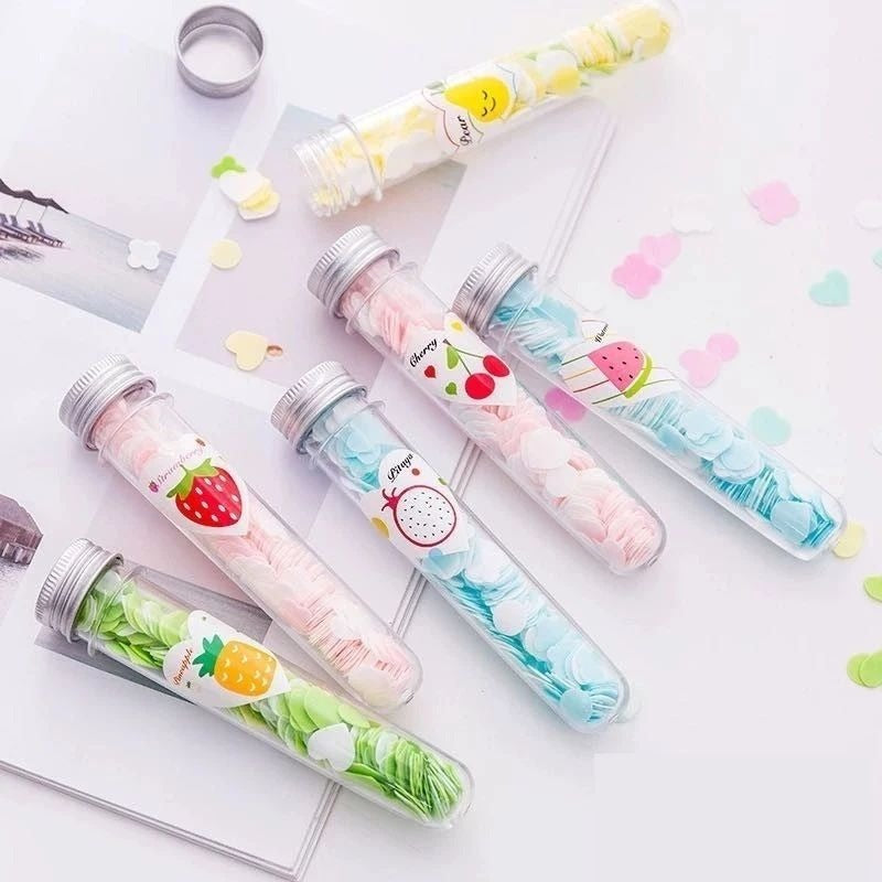 Disposable Mini Paper Soap in Flavour Design Tube Shape Bottle for Travel