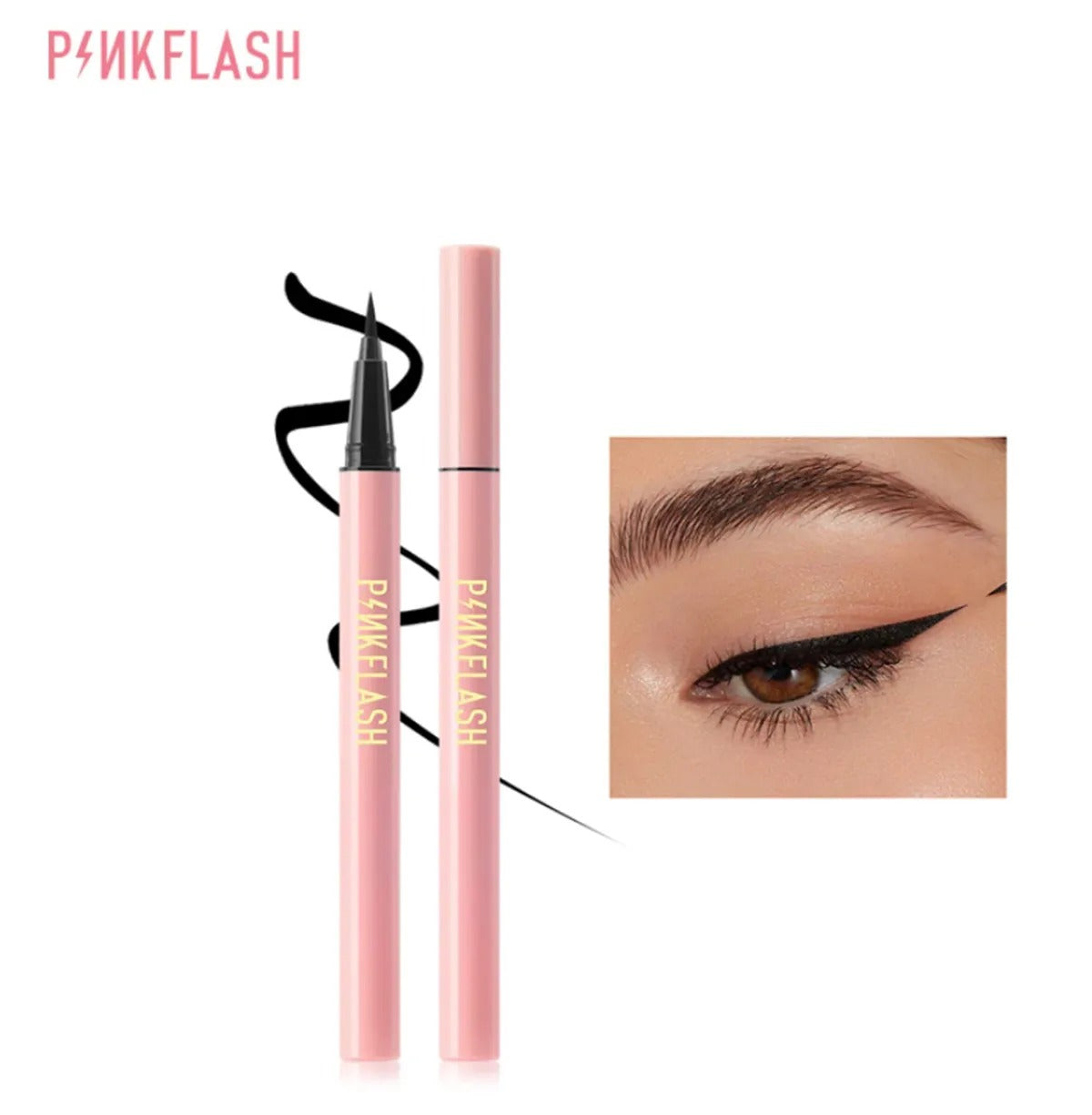 PINKFLASH Professional Long-Lasting Waterproof Liquid Quick Dry Eyeliner