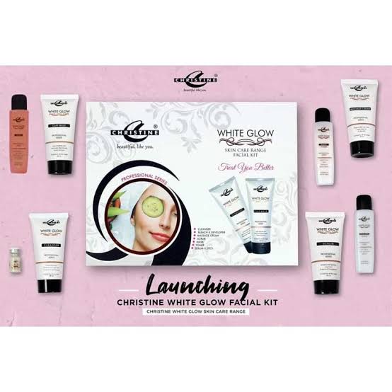 Christine Whitening Glow Facial Trail Kit