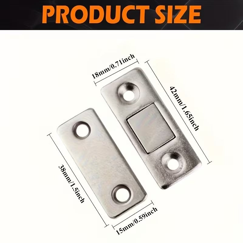 Heavy-Duty Magnetic Cabinet Locks – Ultra-Thin Self-Adhesive Child Safety Locks