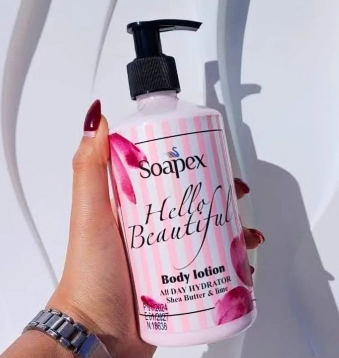 Soapex Shea Butter Body Lotion 350ml - Deep Moisturizing for Soft & Smooth Skin