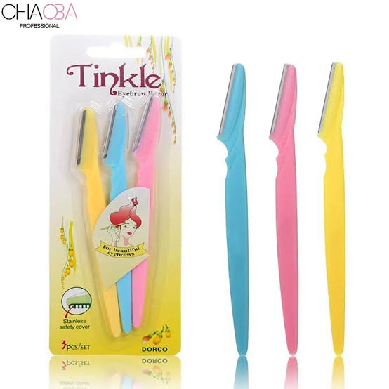 Tinkle Eyebrow Razor 3 Pieces Set