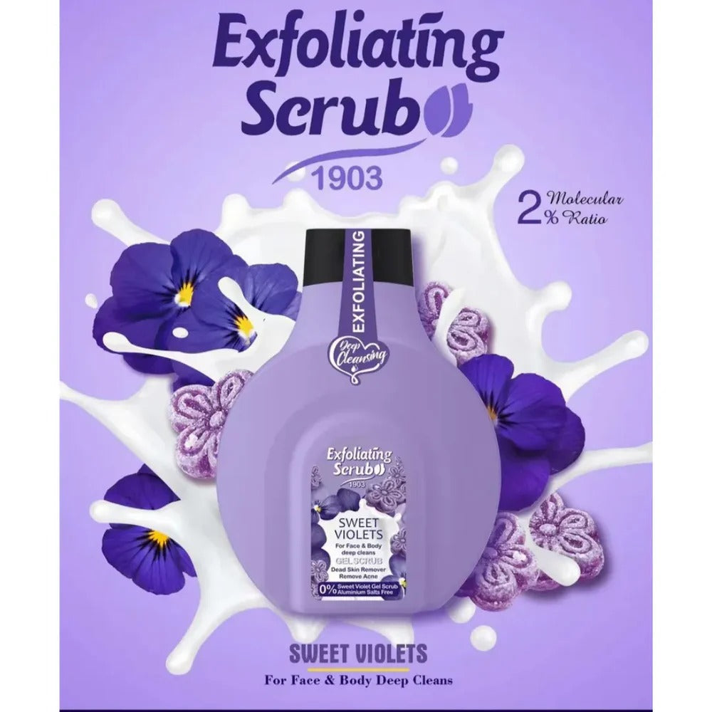 Wokali Exfoliating Scrub – Face & Body Deep Cleansing Scrub