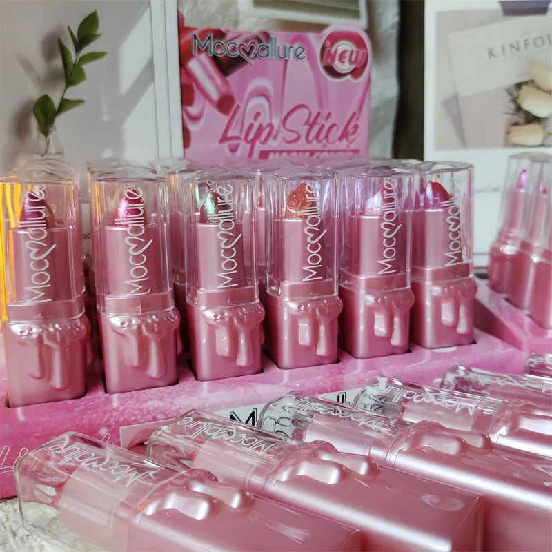 Moccallure Color Magic Dual-Tone Glitter Lipstick