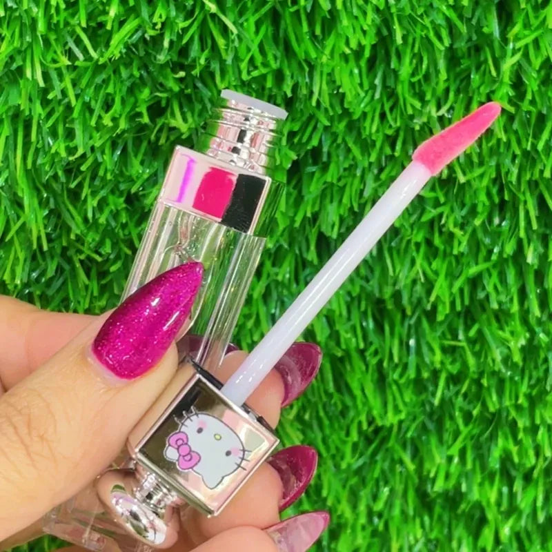 Mocallure Hello Kitty Lip Balm & Lip Gloss Set