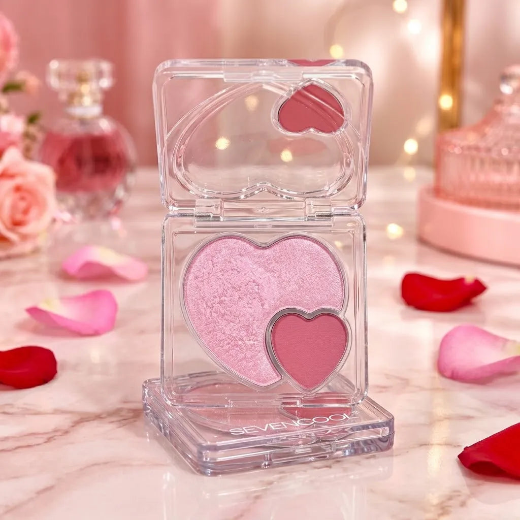 Seven Cool 2-in-1 Highlighter & Blush