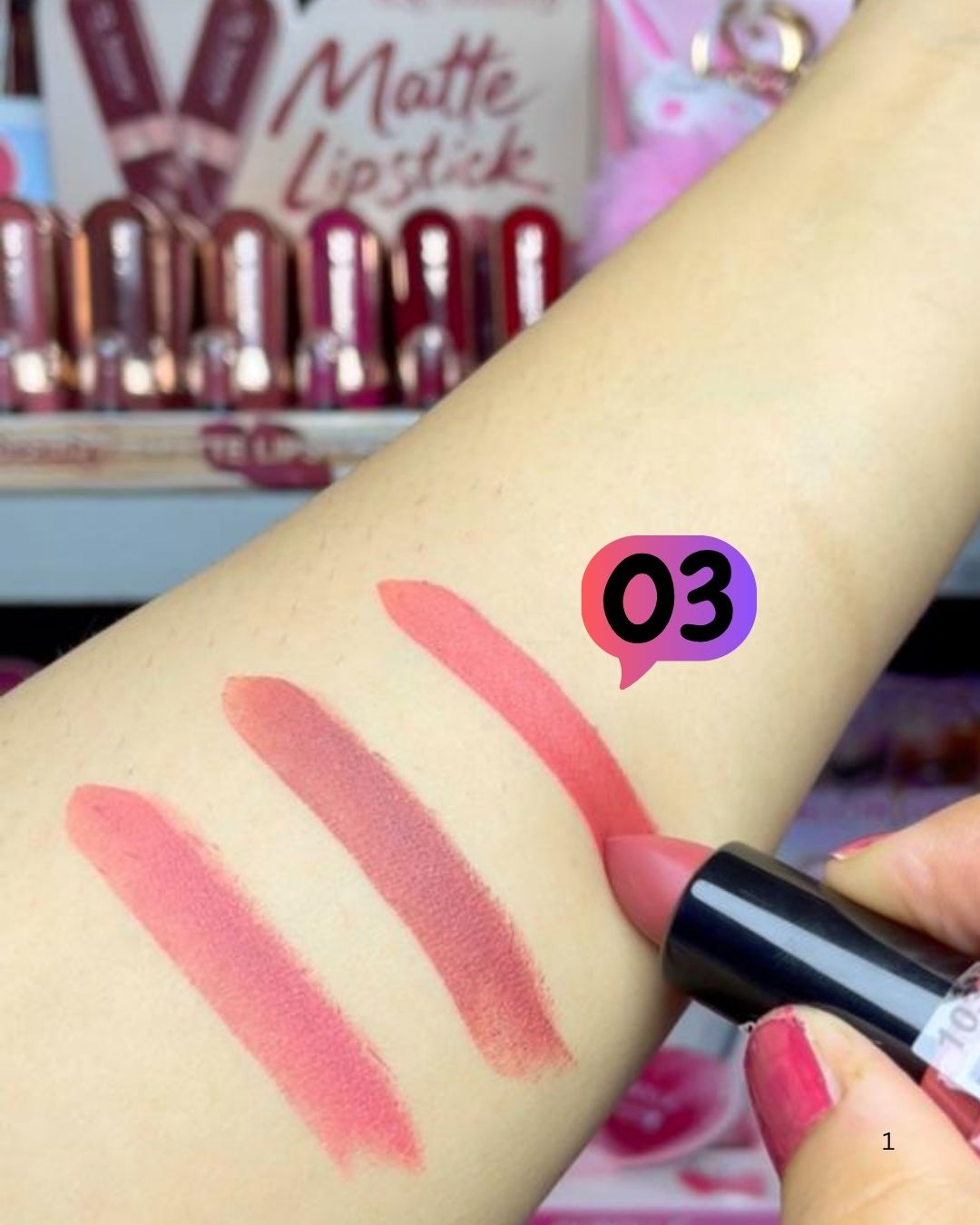 3Q Beauty Matte Lipstic