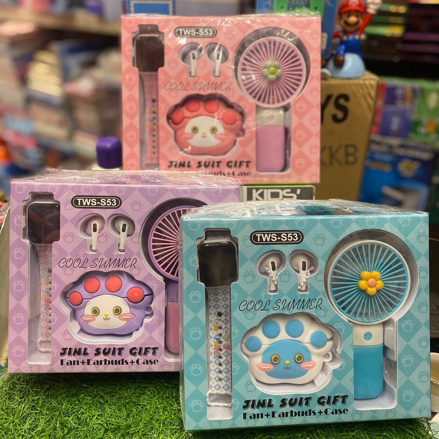 Cool Summer Gift Set 4in1 (RANDOM COLOR)