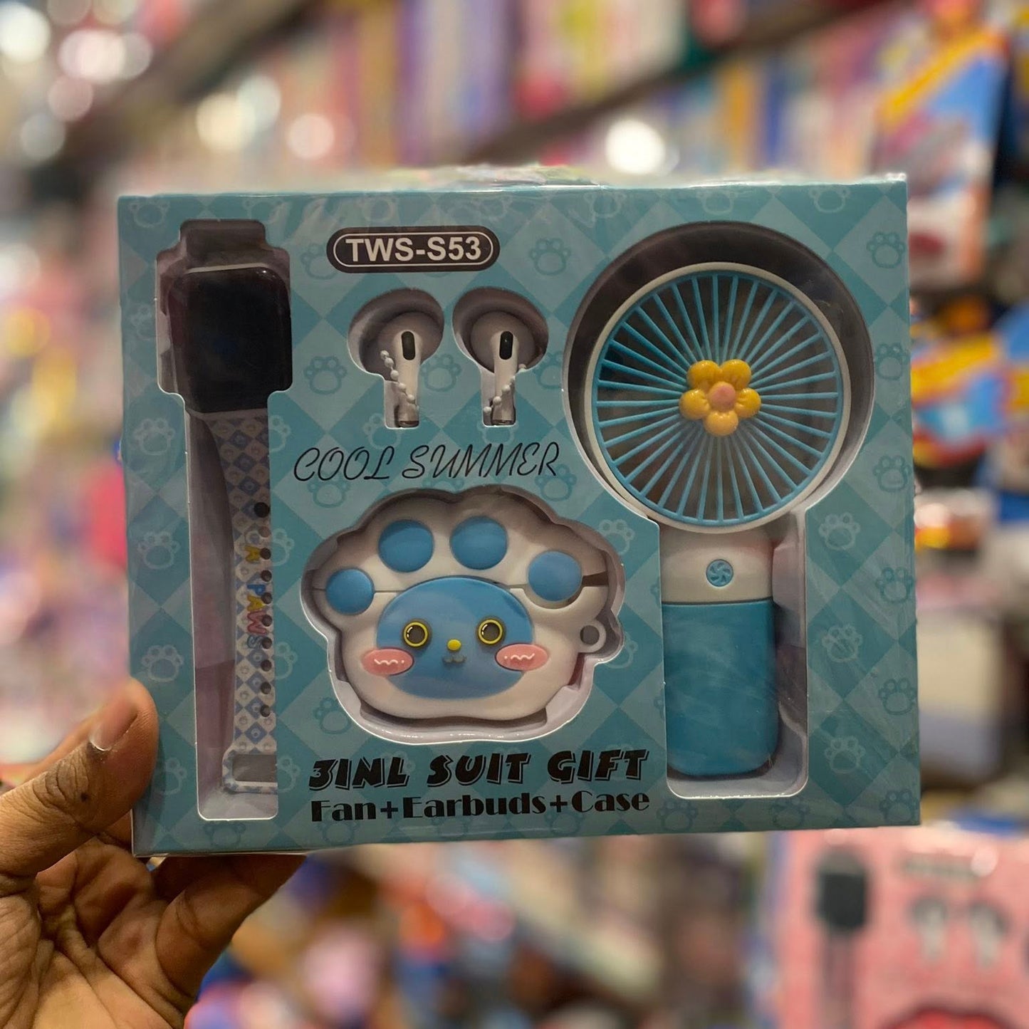 Cool Summer Gift Set 4in1 (RANDOM COLOR)