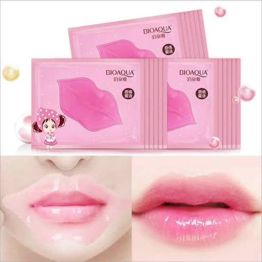 Bioaqua Pink Lips Collagen Sheet Mask