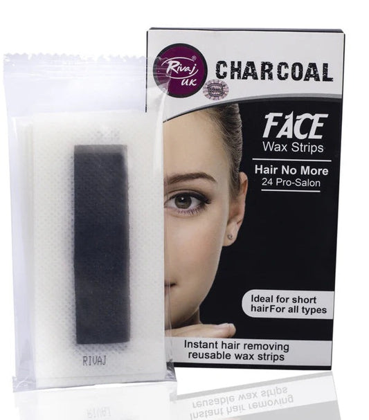 Rivaj UK Charcoal Face Wax Strips