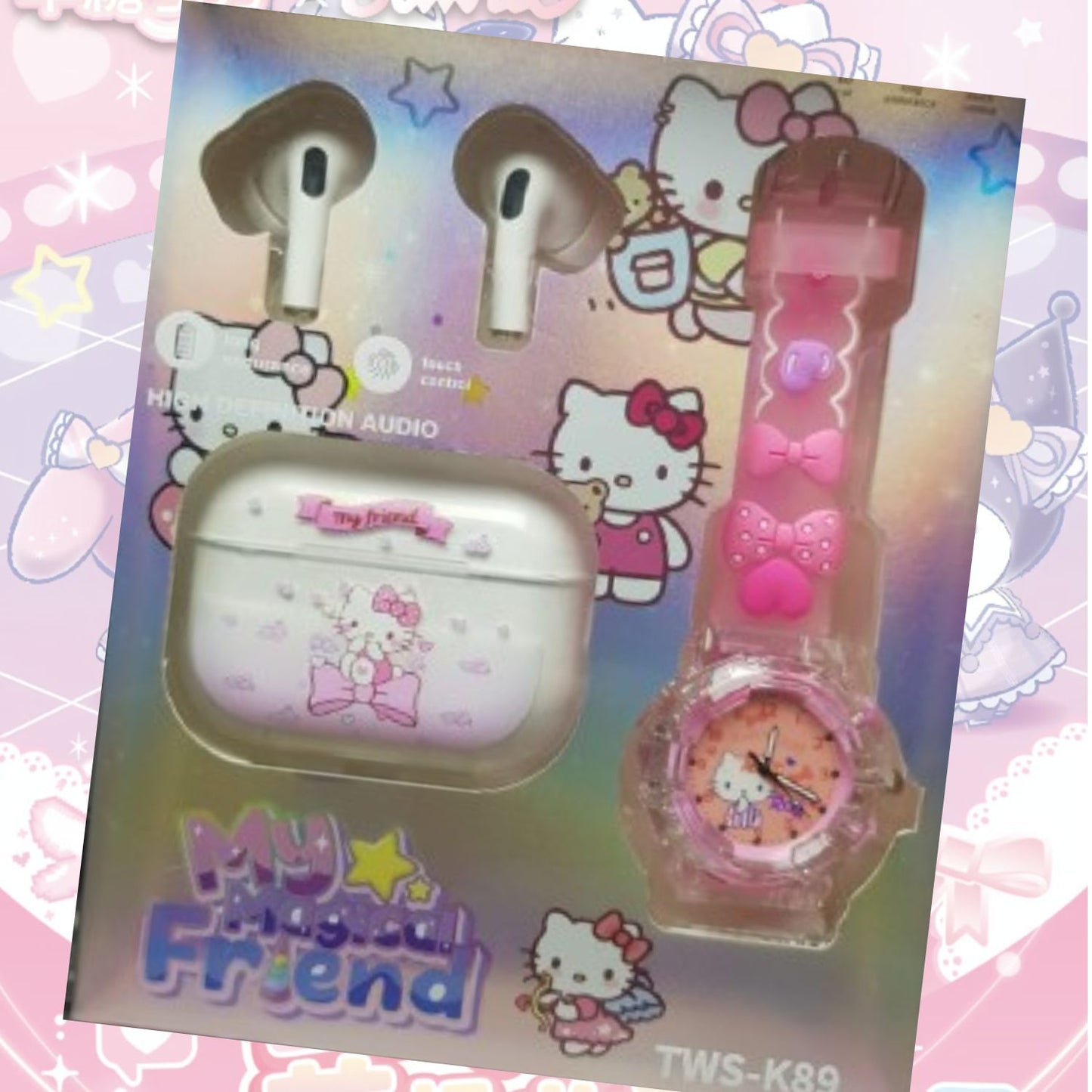 My Magical Friend TWS Wireless Earphones Gift Set