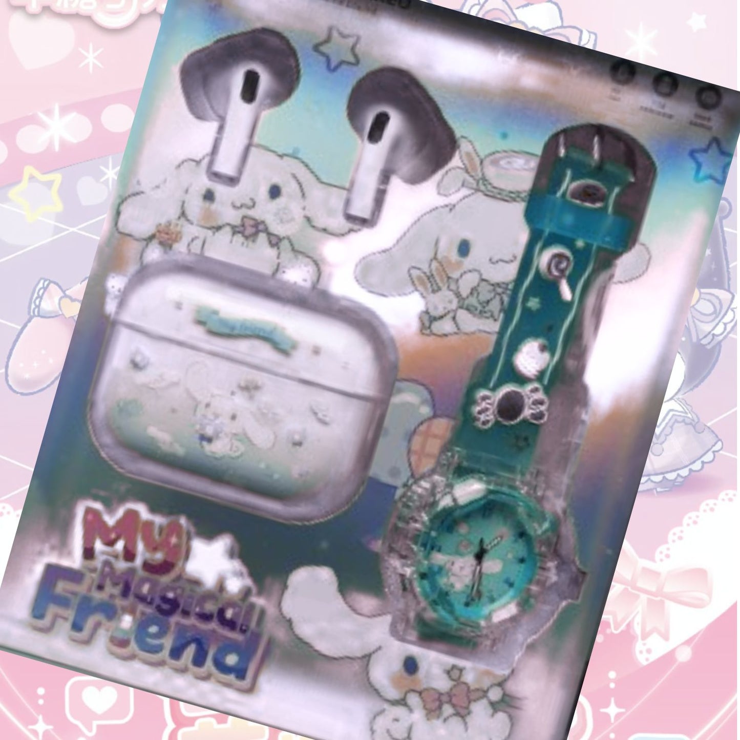 My Magical Friend TWS Wireless Earphones Gift Set
