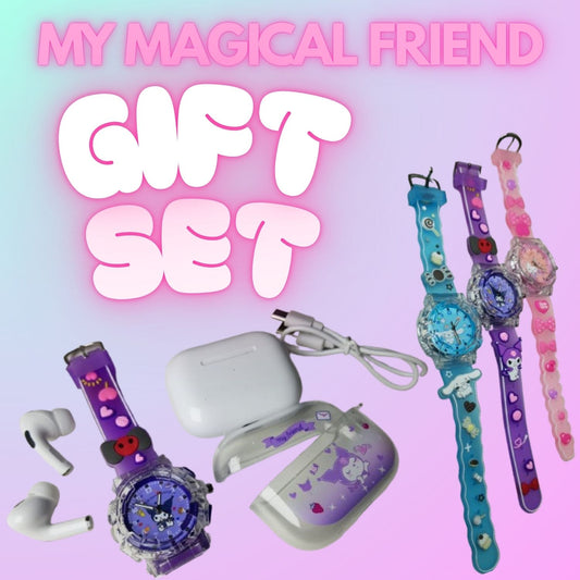 My Magical Friend TWS Wireless Earphones Gift Set