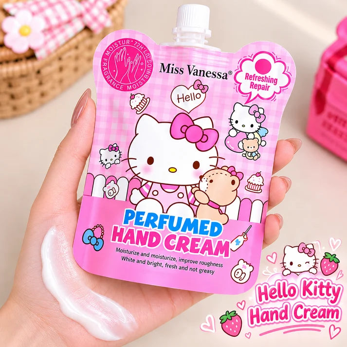 Hello Kitty Perfumed Pouch Hand Cream