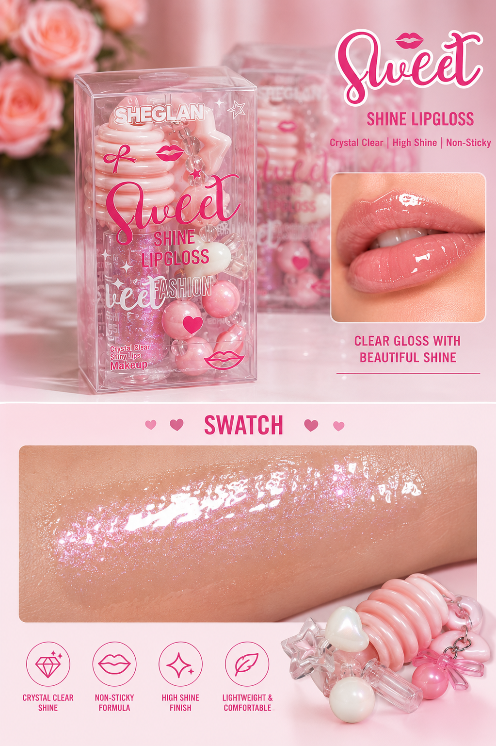 Siheglan Sweet Shine Lip Gloss
