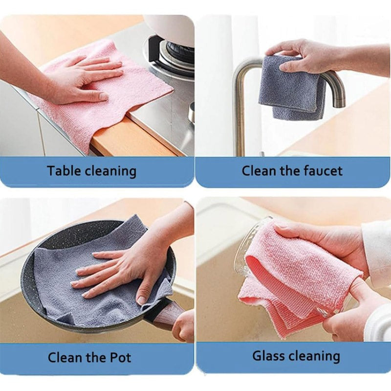  Microfiber Cleaning Cloth 