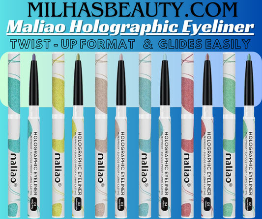 Maliao Holographic Eyeliner with Multi chrome Effect | Long-Lasting