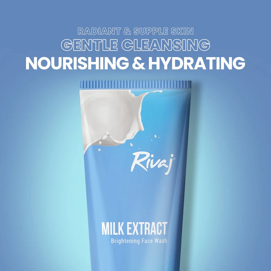 Rivaj Milk Brightening Face Wash 50ml