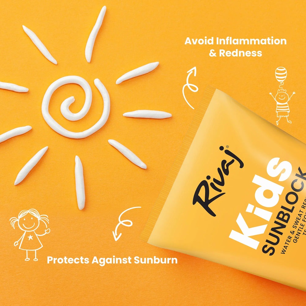 Rivaj UK SPF 50SPF Kids SunBlock 40ml