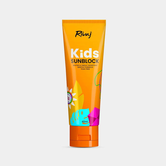 Rivaj UK SPF 50SPF Kids SunBlock 40ml