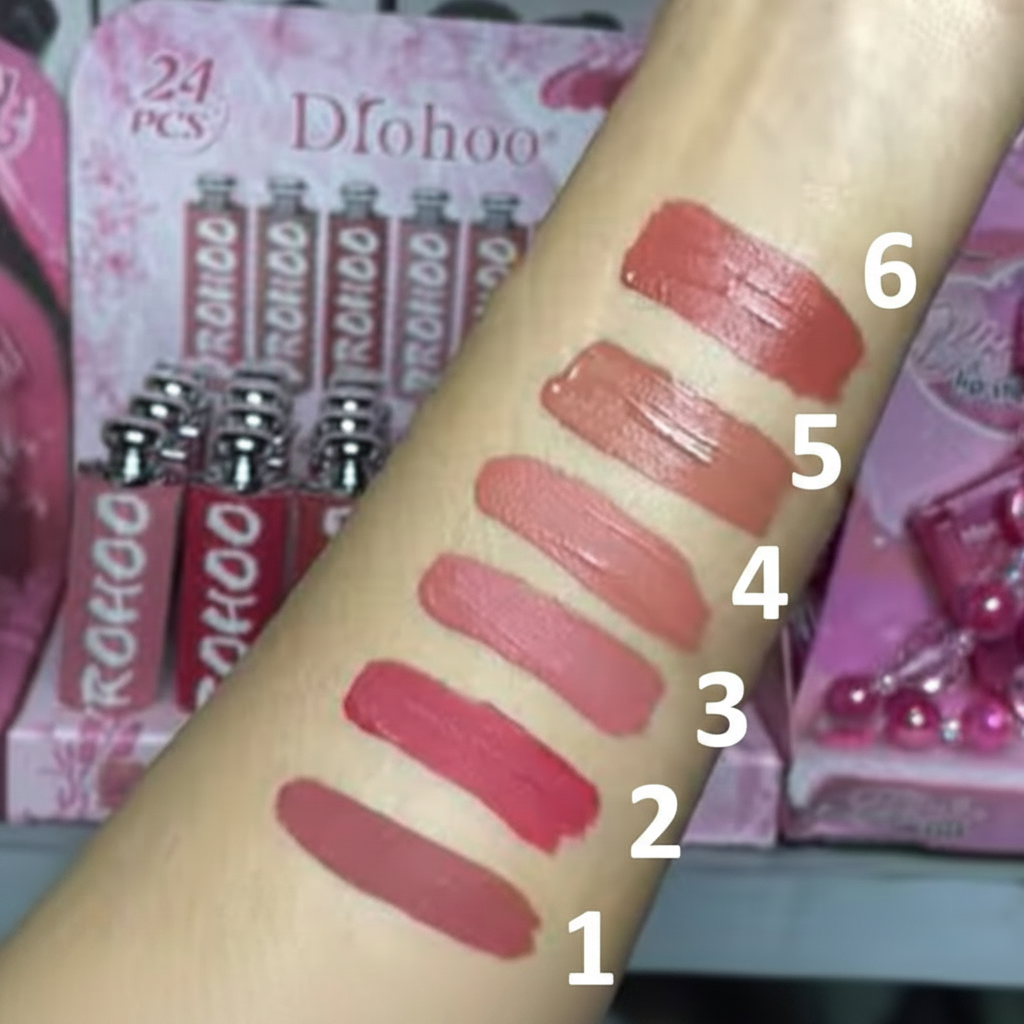 Drohoo Matte Lip Gloss – Long Lasting Velvet Lip Color