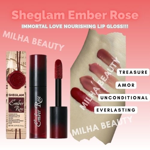Sheglam Ember Rose Immortal Love Nourishing Lip Gloss