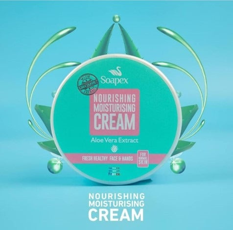 Soapex Nourishing Moisturizing Cream with Aloe Vera Extract 220ml