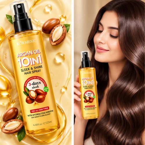 Kormesic Argan Oil 10-in-1 Sleek & Shine Hair Spray