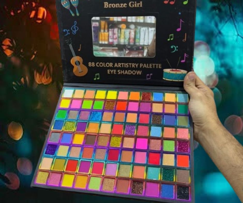 Bronze Girls 88 Color Eye Shadow Palette
