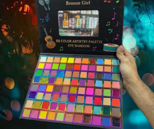 Bronze Girls 88 Color Eye Shadow Palette