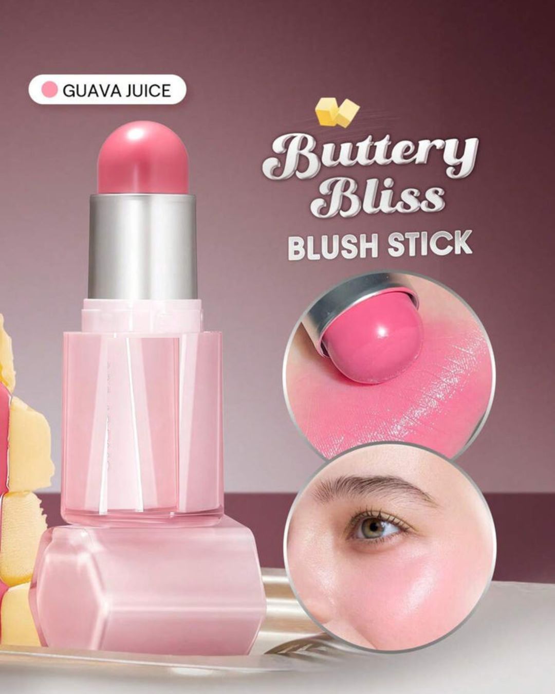Huda Moji Blush Stick Guava Juice