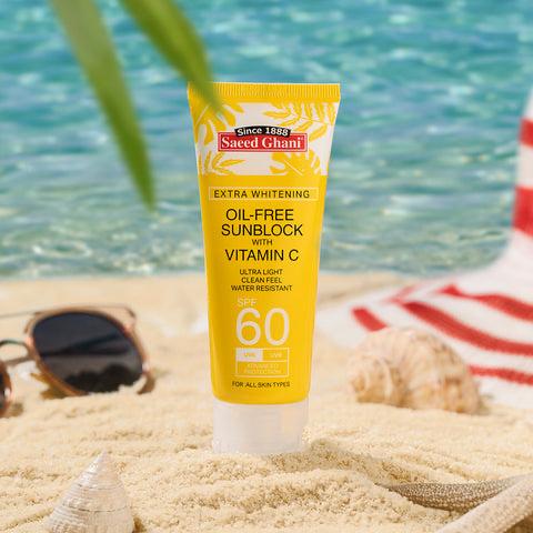 Saeed Ghani Oil Free Vitamin C 60spf Sun Block