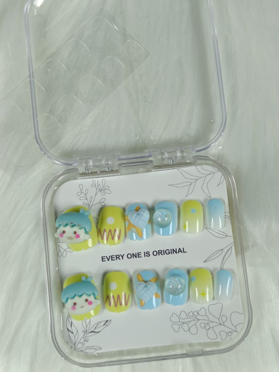 Kids Cartoon False Nails