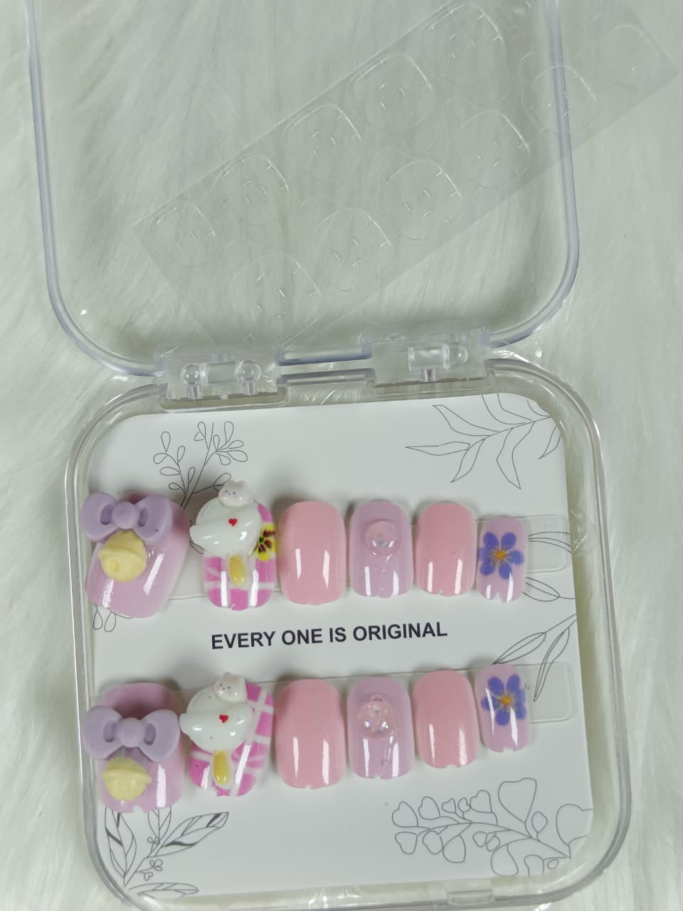 Kids Cartoon False Nails