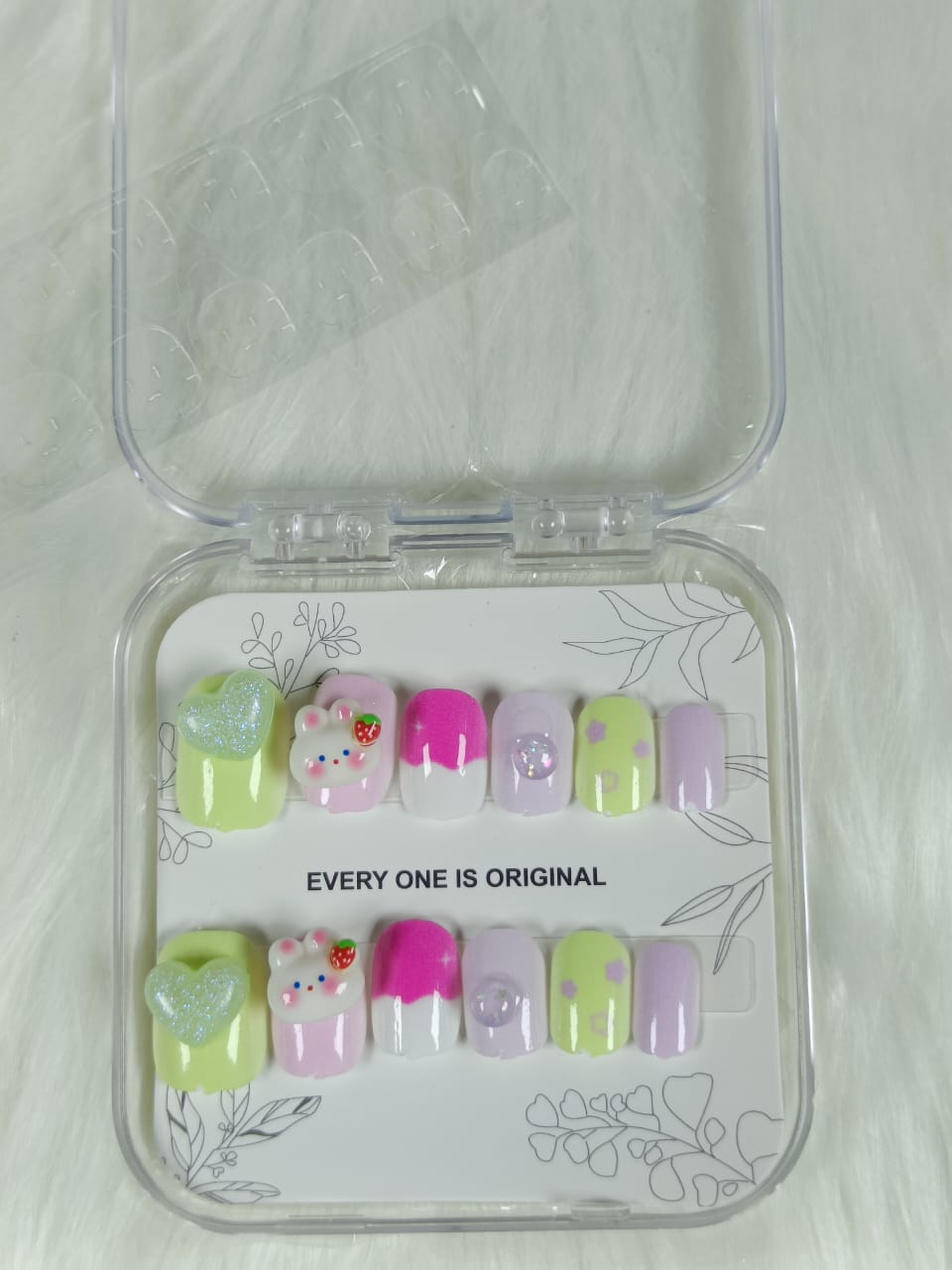 Kids Cartoon False Nails