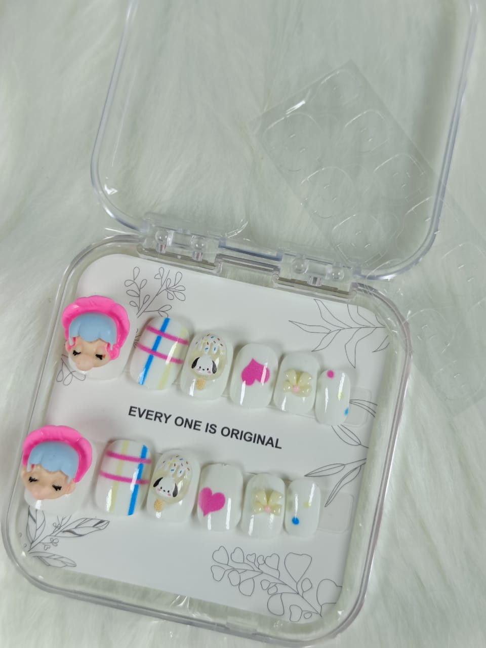 Kids Cartoon False Nails