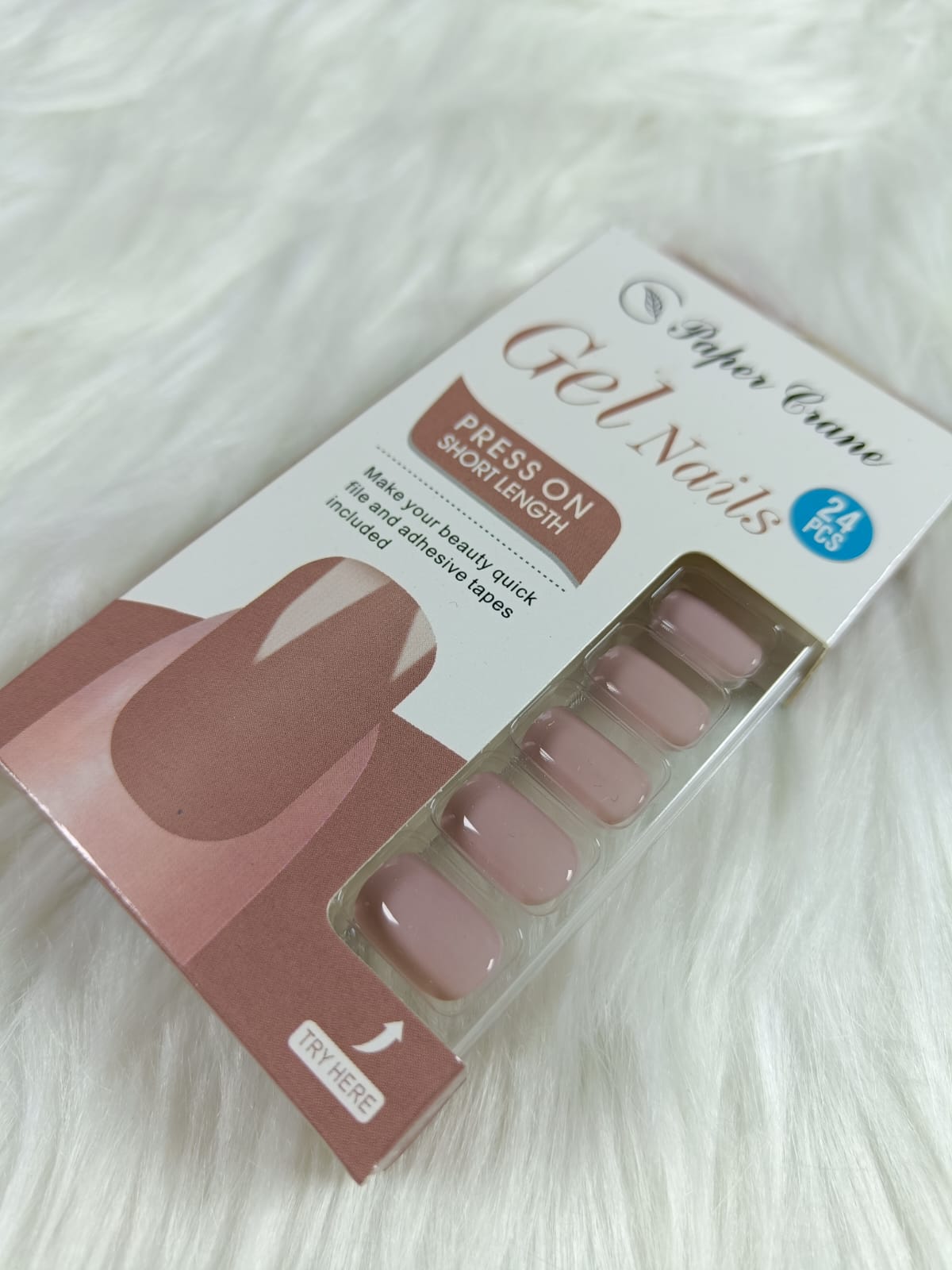 Matte & Glossy Nails Artificial Square