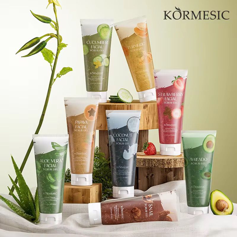 KORMERSIC Exfoliating Facial Scrub Gel