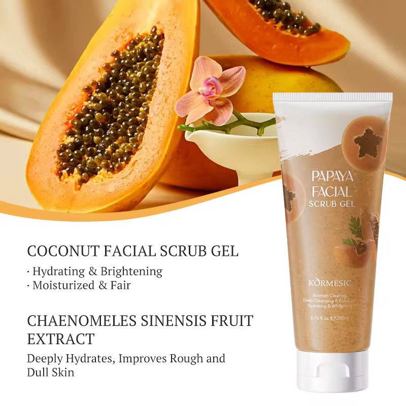 KORMERSIC Exfoliating Facial Scrub Gel