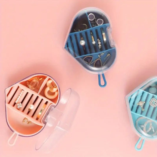 Heart Travel Jewelry Box