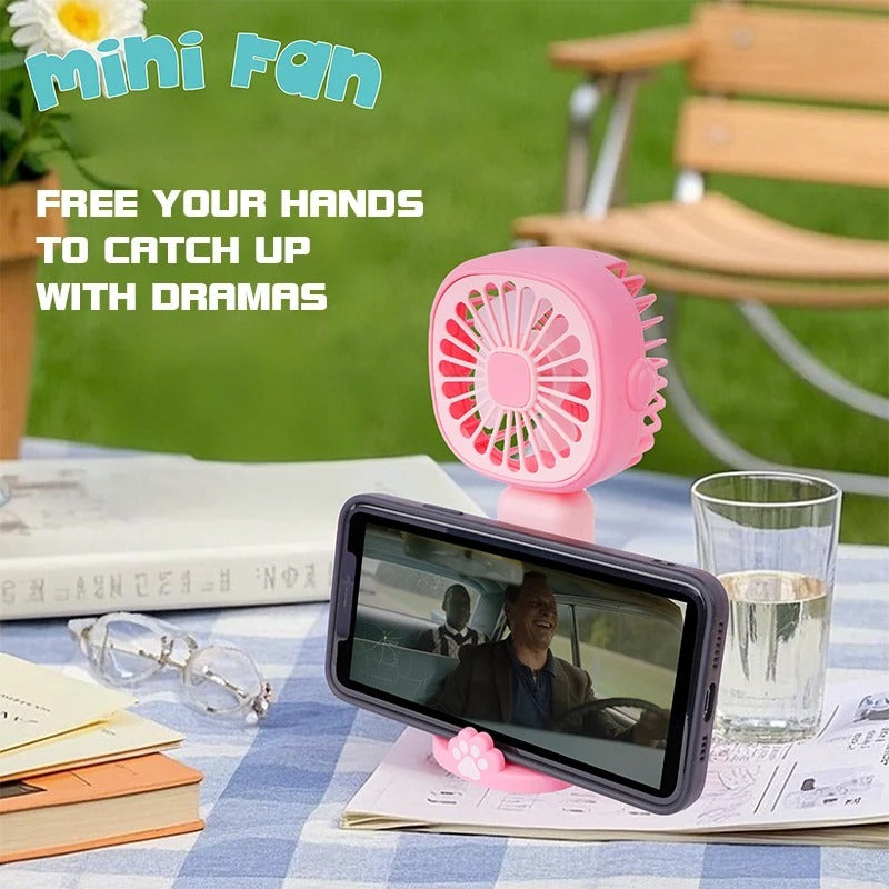 3-Speed High Portable Mini Fan