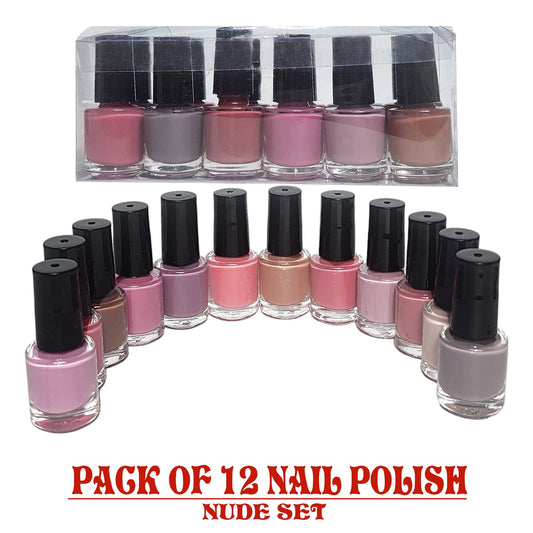 12Pc PEEL OFF NAIL POLISH