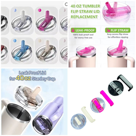 3PC SET LEAK PROOF CAP STRAW AND HANDLE