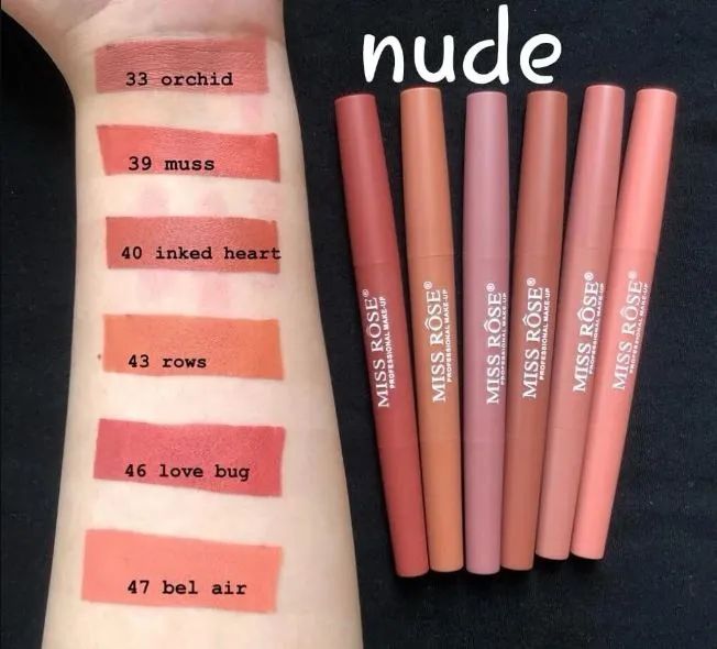 Miss rose 2in1 Lipstick and Lipliner